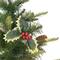 2ft. Pre-Lit Artificial Christmas Tree with Pine Cones in Burlap Sack, Warm White LED Lights